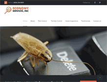 Tablet Screenshot of economy-services.com